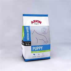 Arion Original Puppy medium Chicken & Rice 12kg met gratis artikel van 200 gram