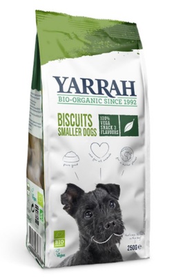 Yarrah biologische vega hondenkoekjes 250 gram