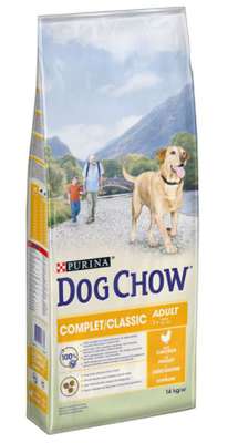 Dog Chow Complet/Classic Kip 2x14 kg