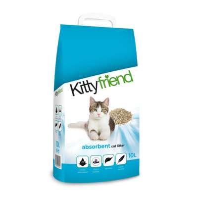 Kitty Friend Kattenbakvulling Absorbent 10 Liter