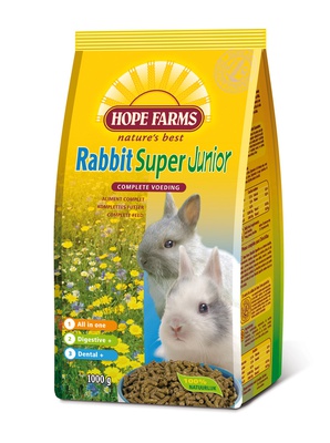 Hope Farms Rabbit Junior select 6x 800 gram