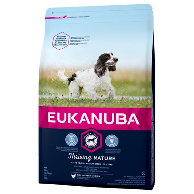 Eukanuba Thriving Mature Medium Breed Kip 15kg
