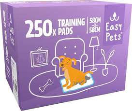 Easypets Puppy Training Pads - Zindelijkheidstraining - Hondentoilet - 58 x 58 cm - 250 stuks