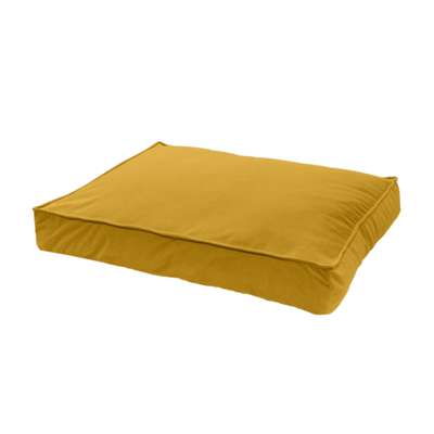 Madison Velours Lounge Cushion geel S