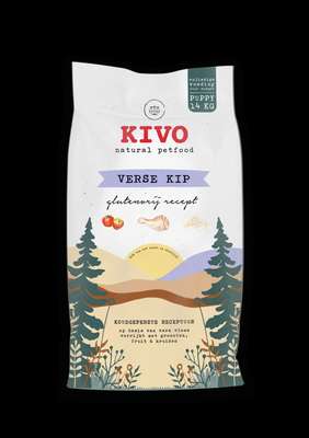 KIVO Kip & Rijst Puppy - glutenvrij 14 kilo