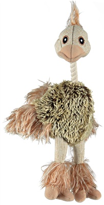 Trixie Struisvogel, jute/pluche 35cm
