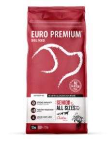 Euro Premium Original Senior Chicken & Rice 2x12kg |