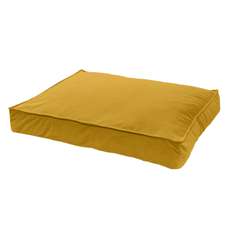 Madison Velours Lounge Cushion geel L