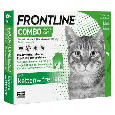 Frontline Combo Spot-On Kat | 2x6 pipetten