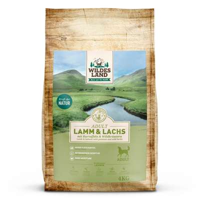 Wildes Land Classic Adult met Lam, Zalm, aardappelen en wilde kruiden | 4 kg