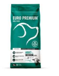 Euro Premium Original Medium Adult Lamb & Rice 12kg