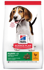 Hill's Puppy <1 Medium Kip met gratis artikel