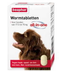 Beaphar wormtabletten all-in-one hond