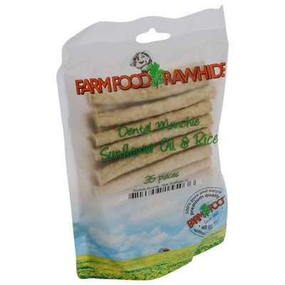 Farmfood Rawhide Dental Munchie Natural 420 stuks