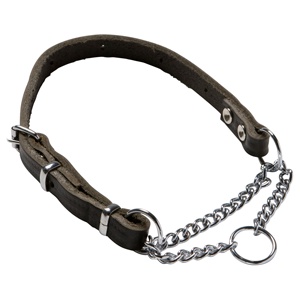 15x Adori slipketting halsband vario l/x 60x1,4-025cm donker bruin