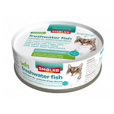 Smolke Soft Paté freh water Fish 24x80 gram