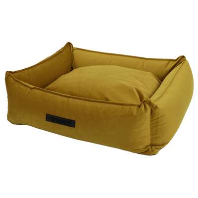 Wooff Mand Cocoon Velours Oker Large 90x70x22 cm