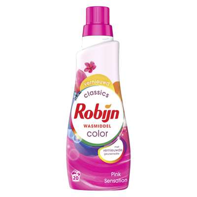 Robijn Klein & Krachtig Wasmiddel Pink Sensation 665 ml