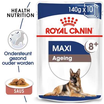 Royal Canin Maxi Ageing 8+ in Saus | 10x140gram