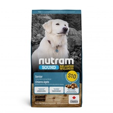 Nutram Senior Dog S10 11,4 kg en gratis Yak Cheese stick Small