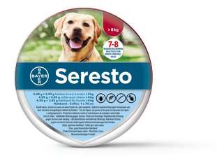 Seresto Tekenband en Vlooienband voor honden vanaf 8 kg