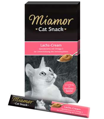Miamor Cat Snack Zalm-Cream