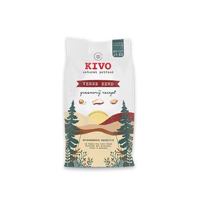 KIVO Verse eend - glutenvrij 14 kilo