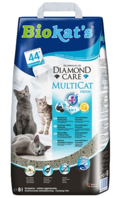 Biokat's Diamond Care MultiCat Fresh 2x8 liter