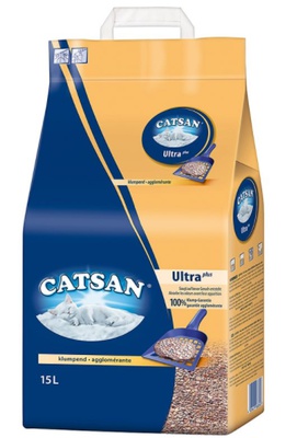 Catsan Ultra Klontvormend 15 liter