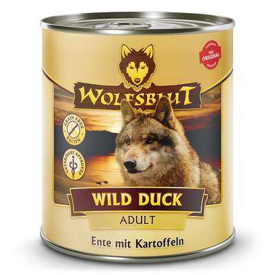Wolfsblut Wild Duck, natvoer 6x395gram