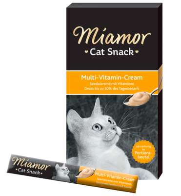 Miamor Cat Snack Multi-Vitamine Crème 66x15-gram