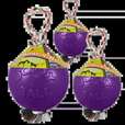 Jolly Ball Romp-Roll 10cm Paars