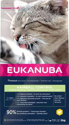 Eukanuba Hairball Control Adult 3x2kg