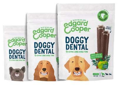 Edgard&Cooper Doggy Dental Appel | S | 8 x 105 gram