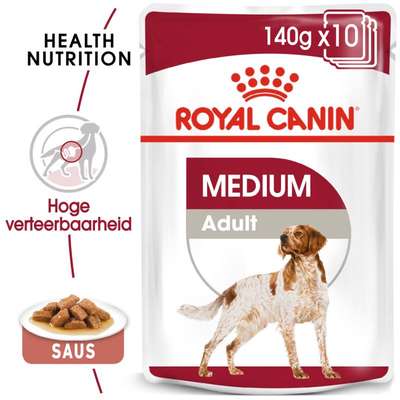 Royal Canin Medium Adult in Saus | 40x140gram