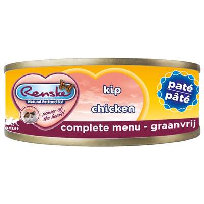 Renske Adult Paté | Kip | 24x70 gram