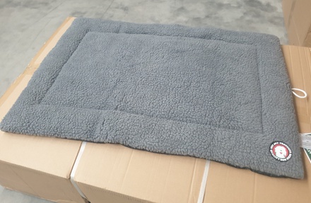 Doggy Wool Blanket Dark Grey | M 74x52 cm
